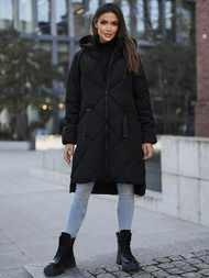 Dámská Bunda Černá OZONEE JS/5M3168/392