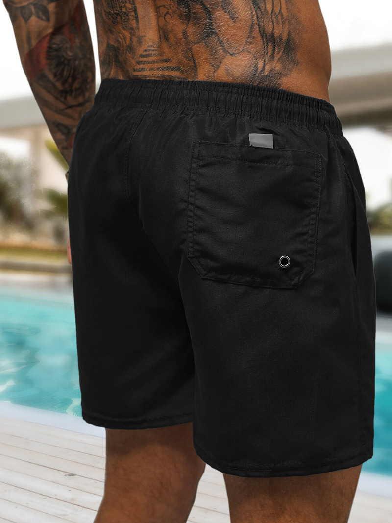 Pánské Koupací Šortky Černé OZONEE JS/XL020/1