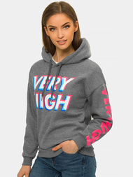 Dámská Mikina Grafitová OZONEE JS/B26012