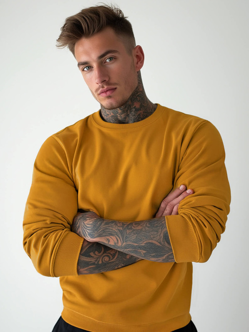 Pánská Mikina Camelová OZONEE JS/2001-10Z