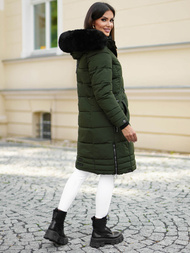 Dámská Bunda Khaki OZONEE O/W377Z
