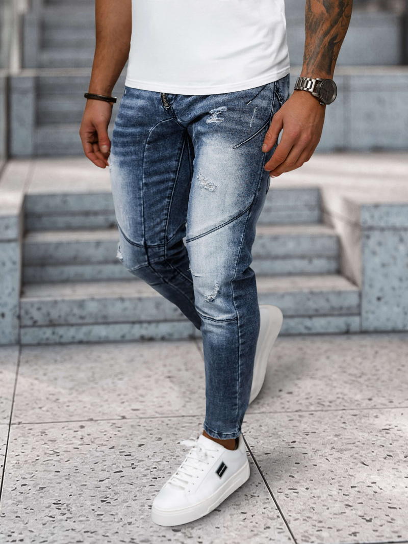 Pánské Džíny Modré OZONEE NB/MP0045B