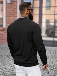 Pánská Mikina Černá OZONEE O/D7394Z