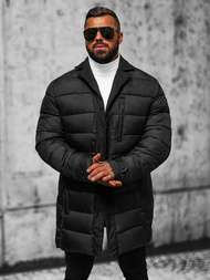 Pánská Zimní Bunda Černá OZONEE JS/22M63/392