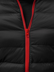 Pánská Bunda Černá/2 OZONEE JB/JP1111