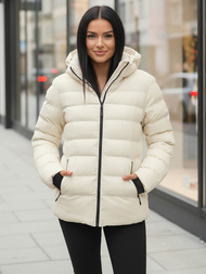 Dámská Bunda Ecru OZONEE JS/M769/281