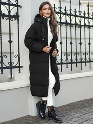 Dámská Bunda Černá OZONEE JS/5M3163/392Z