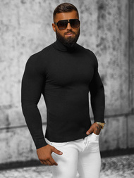 Pánský Svetr Černý OZONEE NB/MMB600/4Z