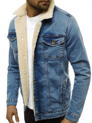 Pánská Džínová Světle-Modrá OZONEE BN/5941