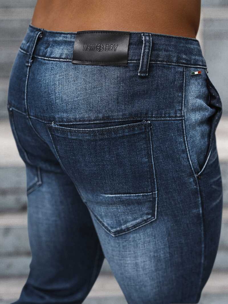 Pánské Džíny Tmavě-Modré OZONEE NB/MP0091BS