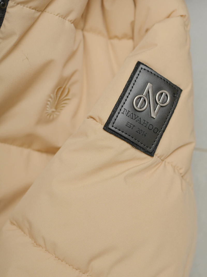 Dámská Bunda Béžová OZONEE O/W377Z