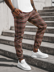 Pánské Chino Kalhoty Barevné OZONEE DJ/2284/22Z