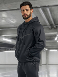 Pánská Tepláková Souprava Námořnická Modrá OZONEE JS/8C1966/25