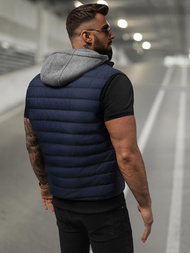 Pánská Vesta Námořnická Modřá OZONEE JS/8M983/215