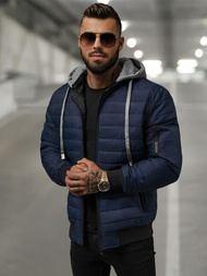 Pánská Bunda Námořnická Modřá OZONEE JS/8M985/215