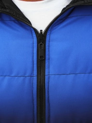 Pánská Oboustranná Bunda Modrá/Námořnická Modřá OZONEE JS/M760/215