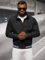 Pánská Bunda Černá OZONEE JS/5M3101/392Z