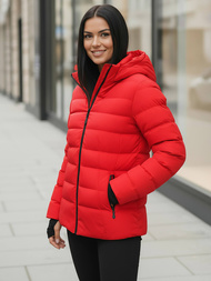 Dámská Bunda Červená OZONEE JS/M769/270