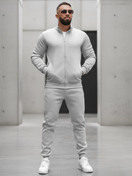 Pánská Tepláková Souprava Šedá OZONEE JS/68C10385/2