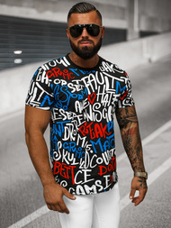 Pánské Tričko Černé OZONEE O/T1271/3