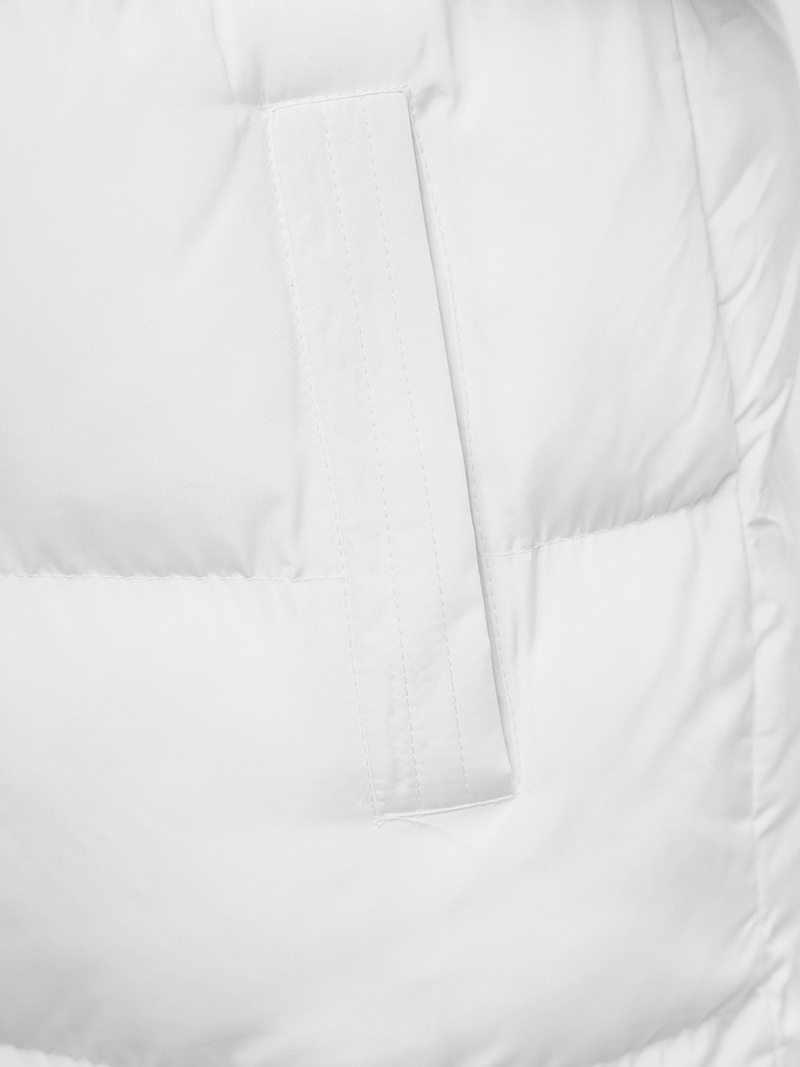 Dámská Vesta Oboustranná Bílá OZONEE JS/5M755/281