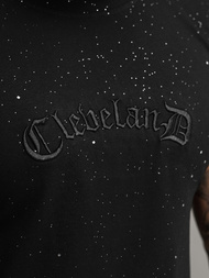 Pánské Tričko Černé OZONEE O/QQ1386