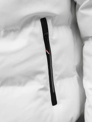 Pánská Oboustranná Bunda Bílá OZONEE JS/M761/281