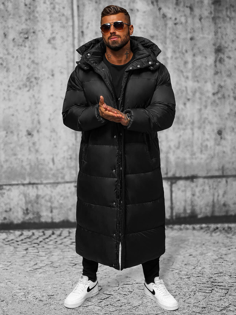 Pánská Bunda Černá OZONEE O/M3202