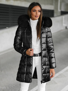 Dámská Bunda Černá OZONEE JS/16M9120/392Z