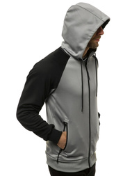 Pánská Mikina Šedá OZONEE JS/88006