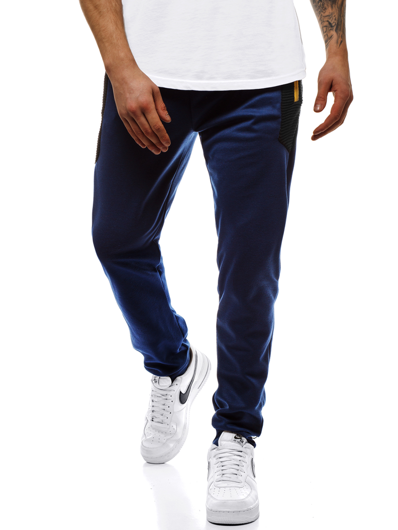 Pánské Tepláky Námořnické Modré OZONEE JS/JZ11020