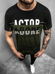 Pánské Tričko Zelené OZONEE JS/SS11106Z