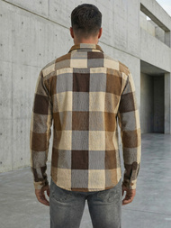 Pánská Košile Camelová OZONEE NB/MC728KZ