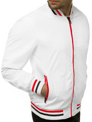 Pánská Bunda Bílá OZONEE N/6193