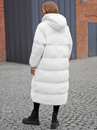 Dámská Bunda Bílá OZONEE JS/5M3163/281Z