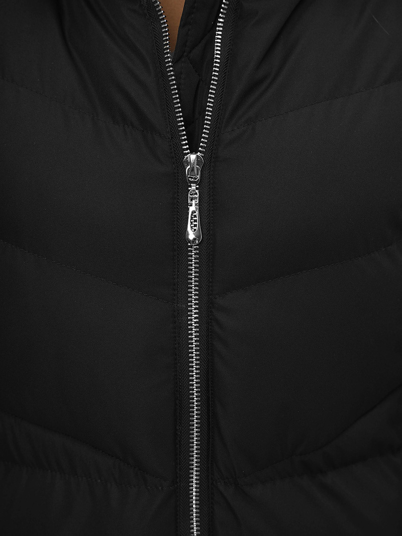 Dámská Bunda Černá OZONEE JS/M736/392Z