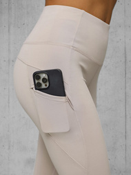 Dámské Legíny Béžové OZONEE JS/XY24017L