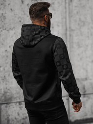 Pánská Mikina Černá OZONEE O/B265