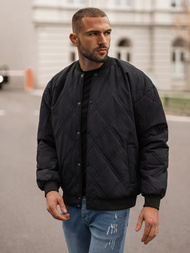 Pánská Bunda Černá OZONEE JS/84M3020/392Z