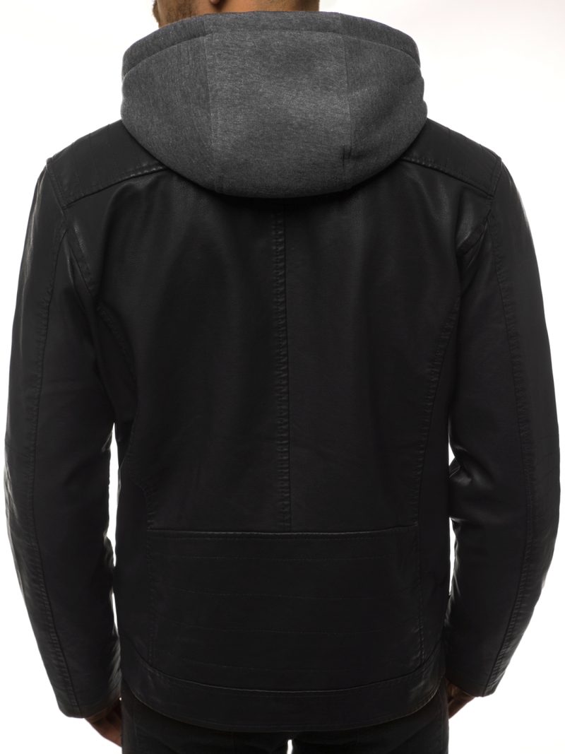 Pánská Bunda Černá OZONEE JB/JP1127