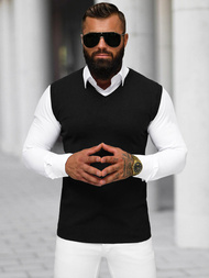 Pánský Svetr Černý OZONEE NB/MM6005/4Z