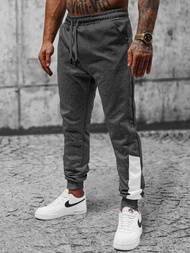 Pánské Tepláky Grafitové OZONEE JS/8K173