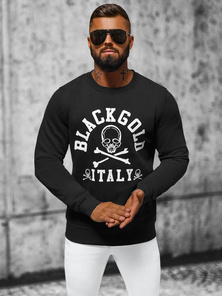 Pánská Mikina Černá OZONEE NB/MF2013