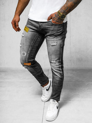 Pánské Džíny Černé OZONEE NB/MP0047NZ