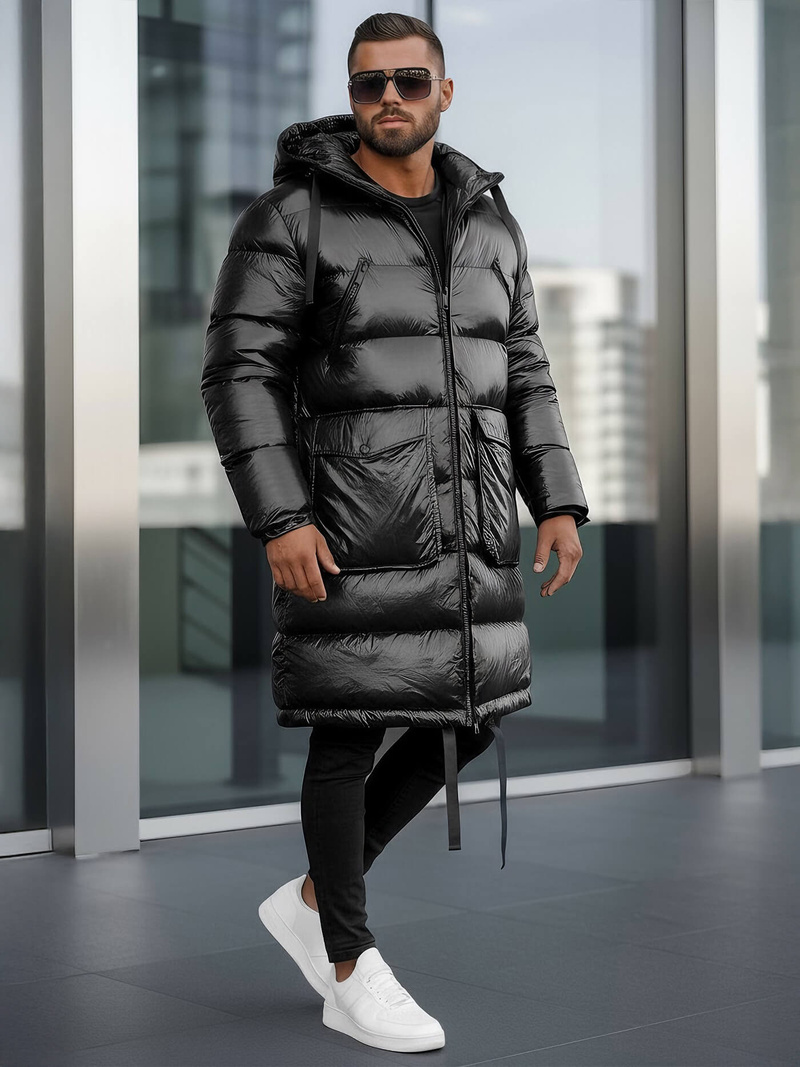 Pánská bunda černá OZONEE O/M3205Z