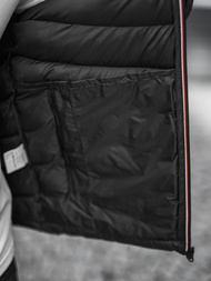 Pánská Bunda Černá OZONEE JS/SM71