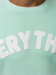 Pánská Mikina Mentolová OZONEE B/181905