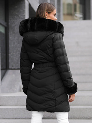 Dámská Bunda Černá OZONEE JS/5M3156/392