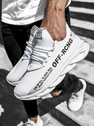 Pánské Sneakery Bílé OZONEE T/02