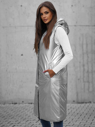 Dámská Vesta Oboustranná Černá OZONEE JS/5M755/392Z